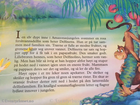 Blekkulf. 1994. Delfinetta Og Den Store Bølgen. Fortelling
