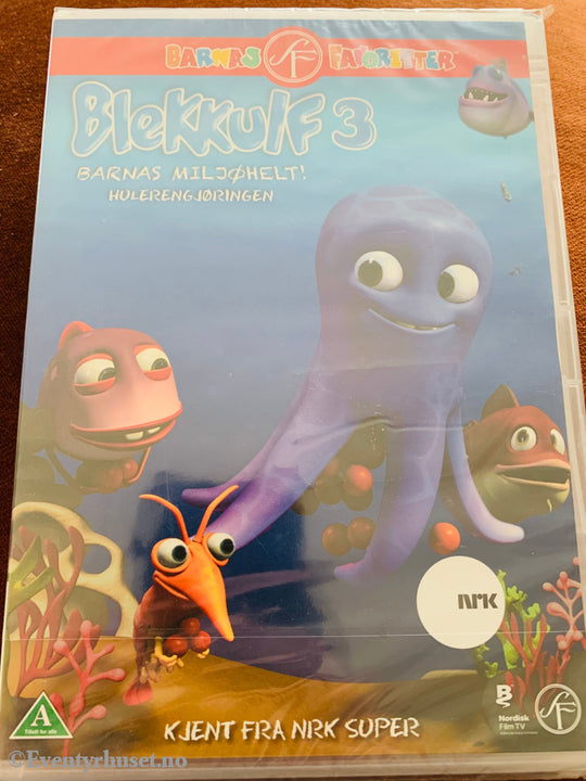 Blekkulf 3. Barnas Miljøhelt! (Nrk) 2013. Dvd. Ny I Plast! Dvd