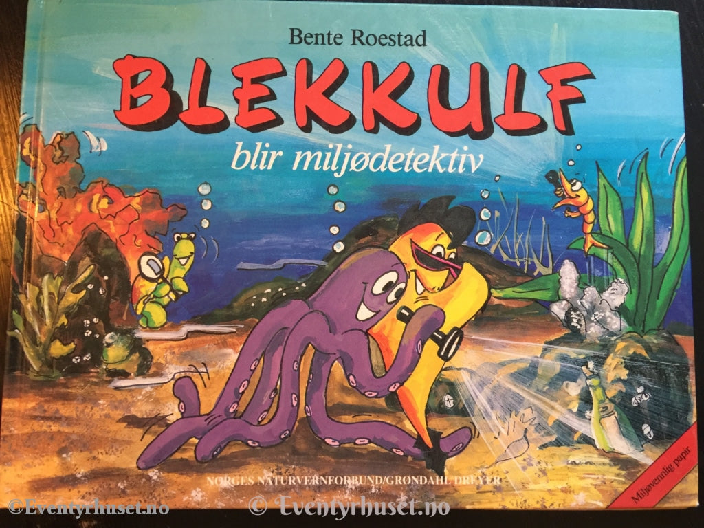 Blekkulf Blir Miljødetektiv. 1993 (1990). Fortelling