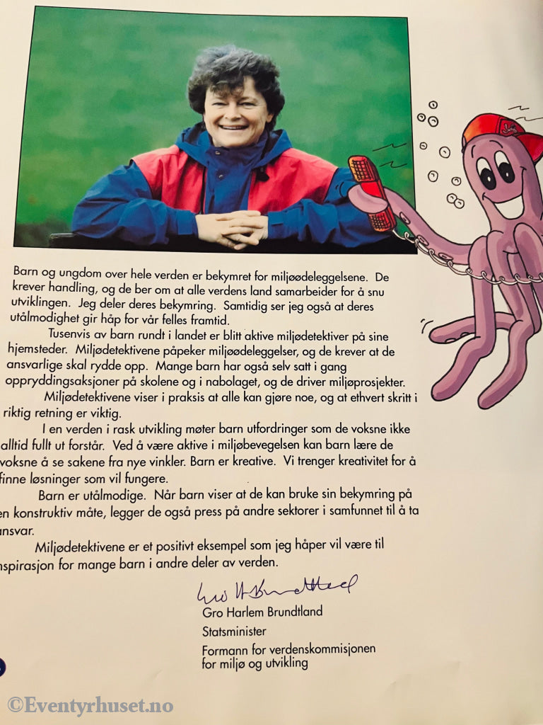 Blekkulfs Miljødetektiver. Vi passer på! 1991.