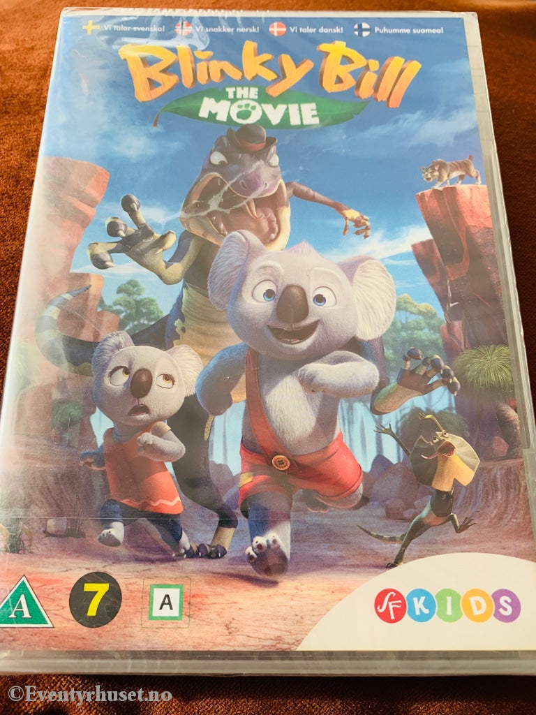 Blinky Bill - The Movie. Dvd Ny I Plast!