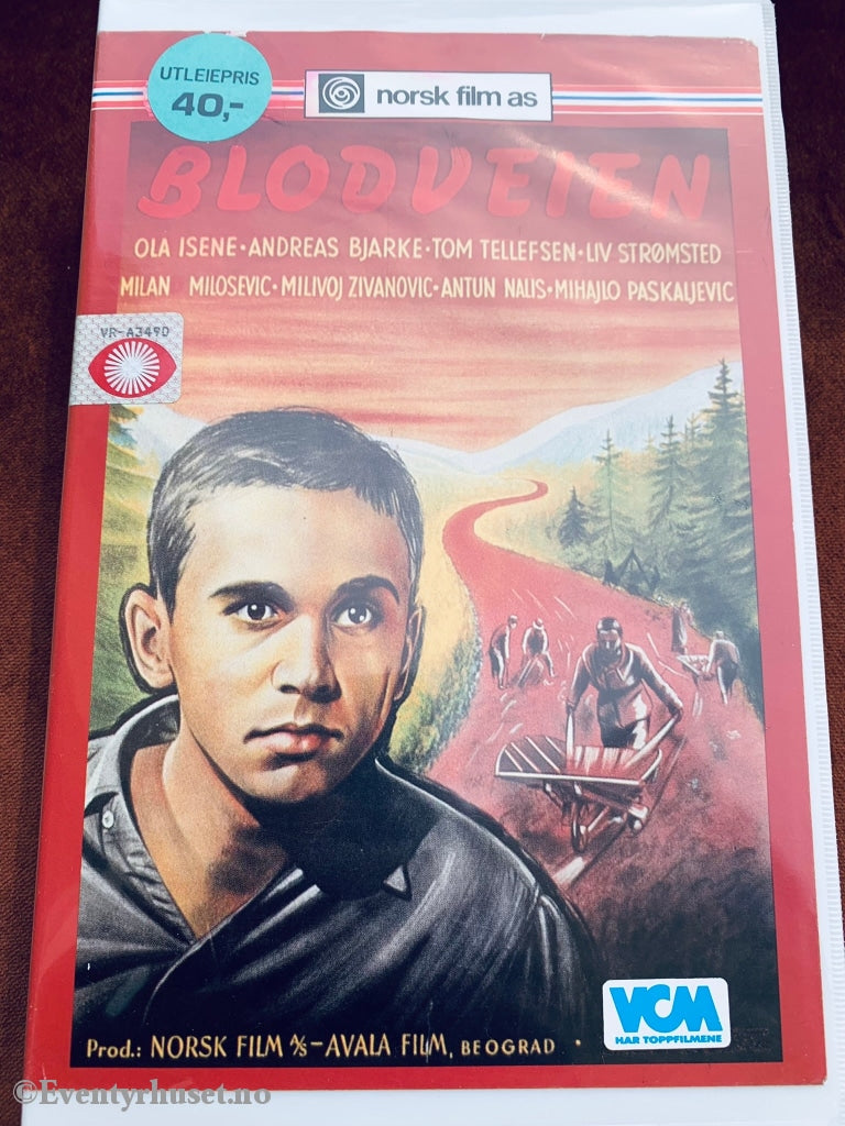 Blodveien. 1955. Vhs. Vhs