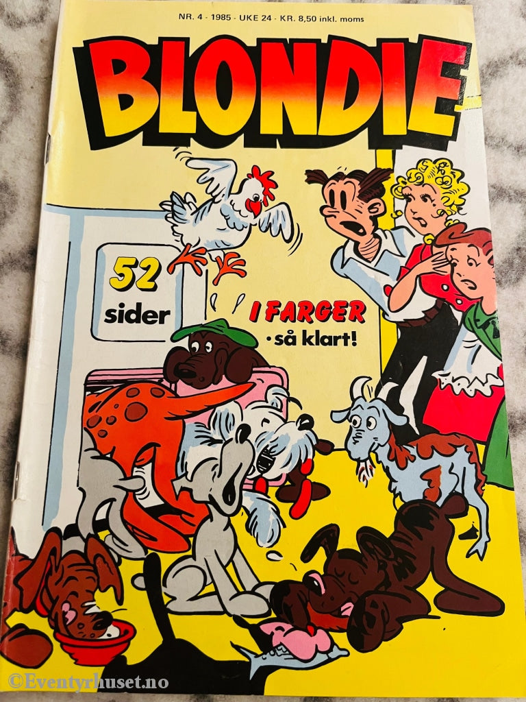 Blondie. 1985/04. Tegneserieblad