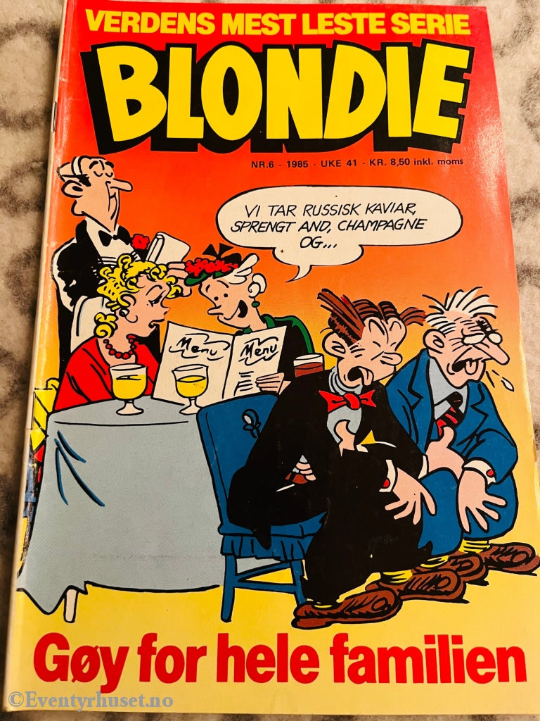 Blondie. 1985/06. Tegneserieblad