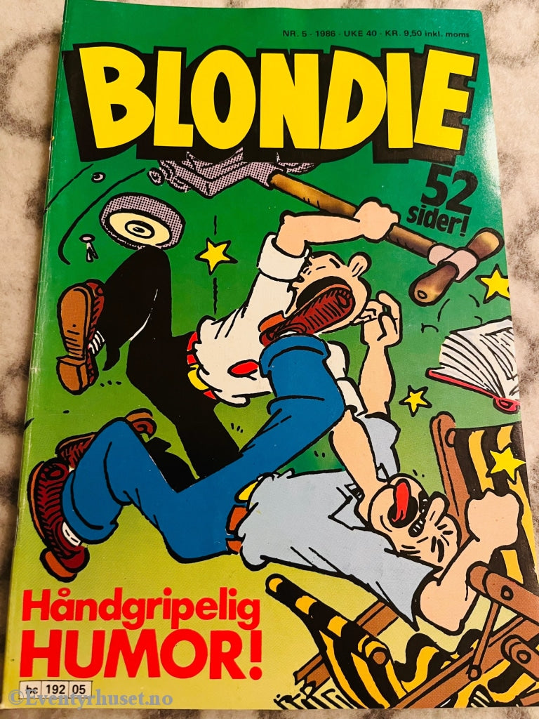 Blondie. 1986/05. Tegneserieblad