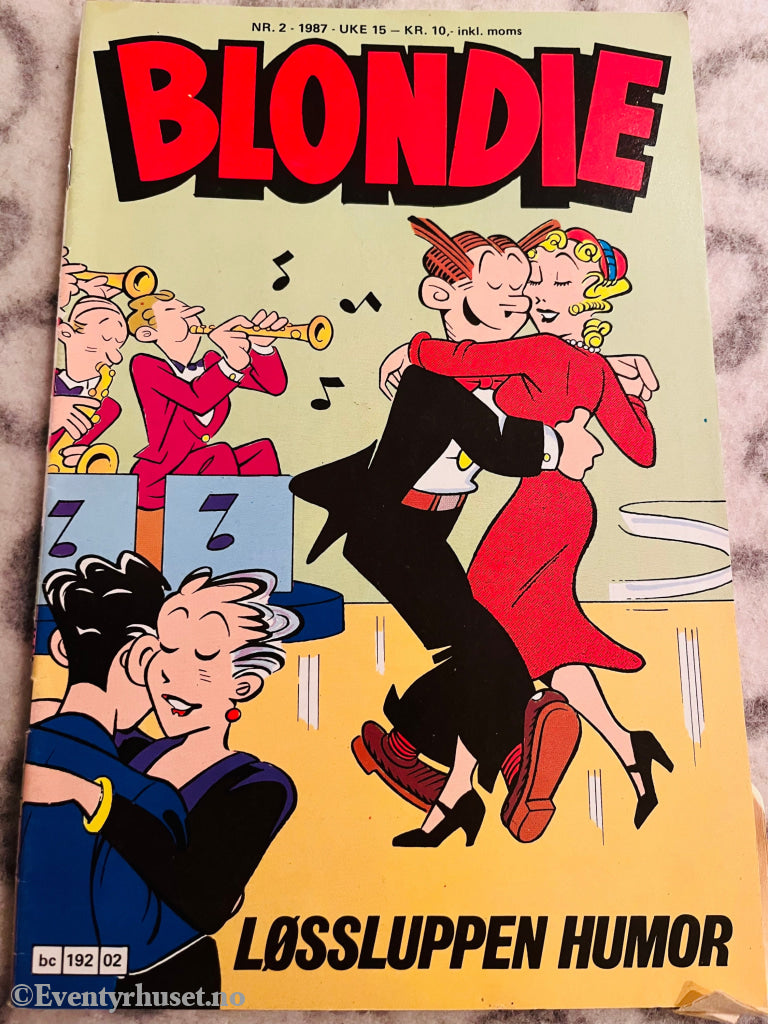 Blondie. 1987/02. Tegneserieblad