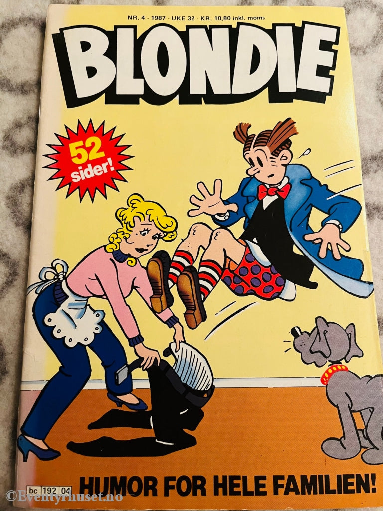 Blondie. 1987/04. Tegneserieblad