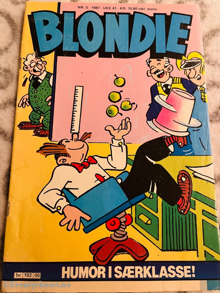 Blondie. 1987/05. Tegneserieblad