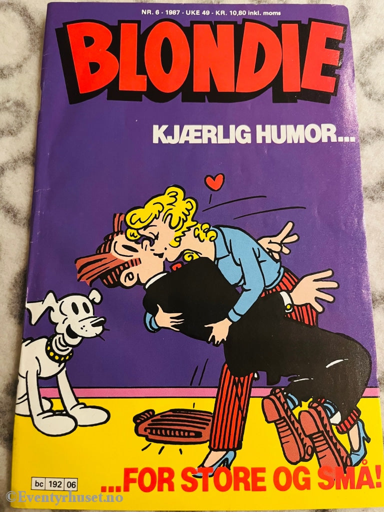 Blondie. 1987/06. Tegneserieblad