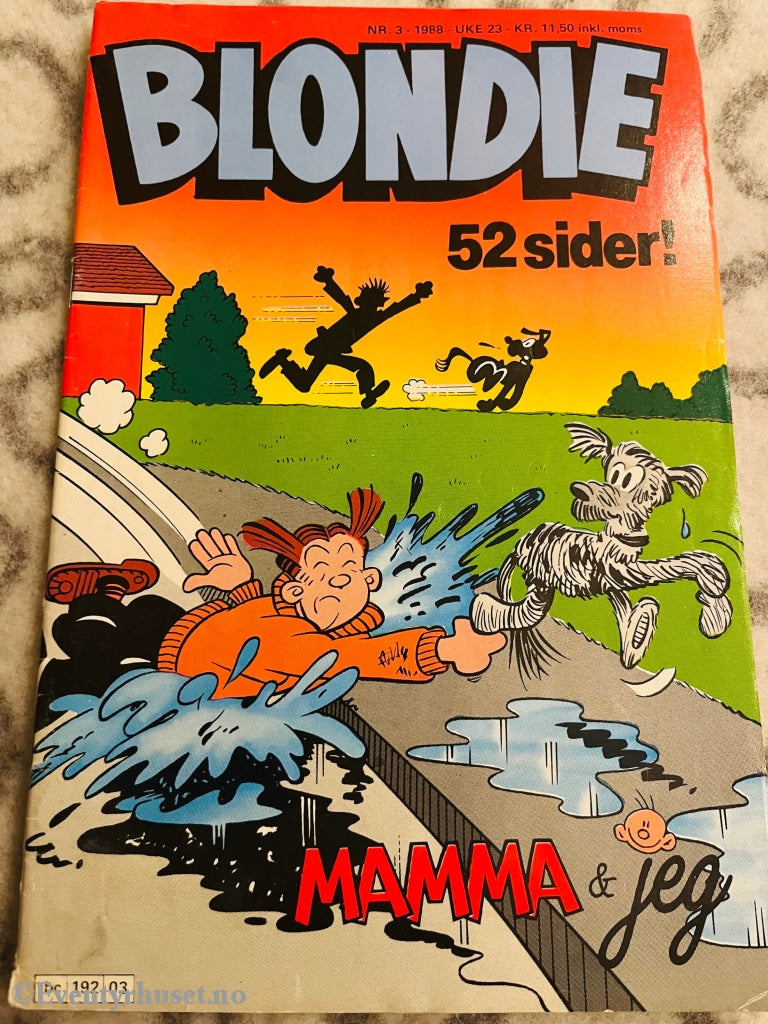 Blondie. 1988/03. Tegneserieblad