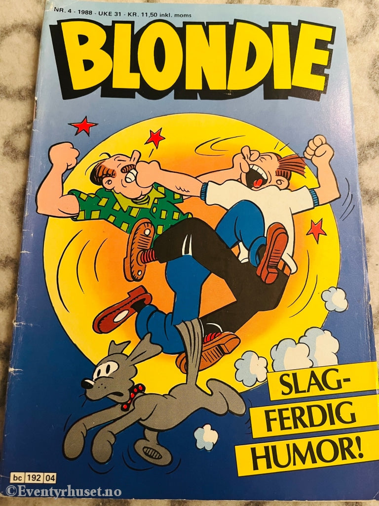 Blondie. 1988/04. Tegneserieblad