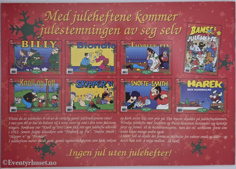 Blondie. 1995. Julehefte.