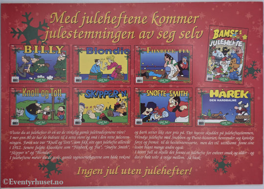 Blondie. 1995. Julehefte.