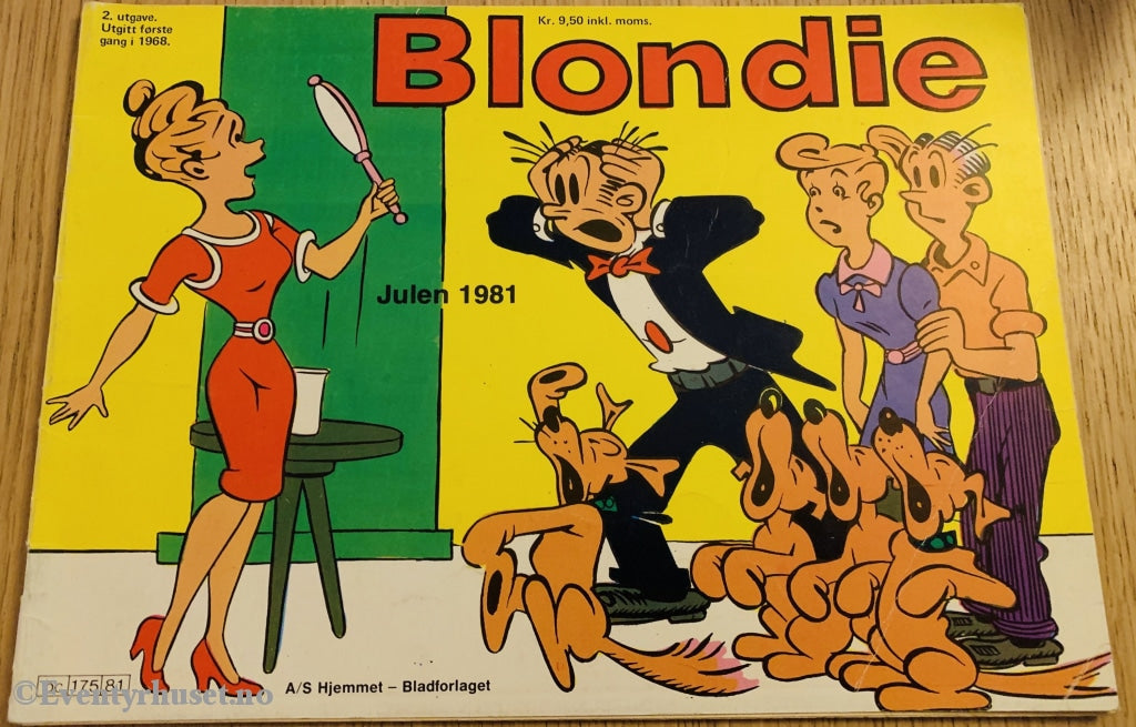 Blondie. Julen 1981. Julehefter
