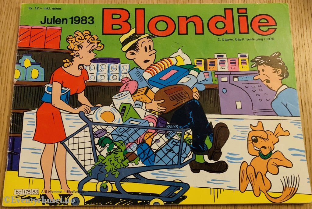 Blondie. Julen 1983. Julehefter