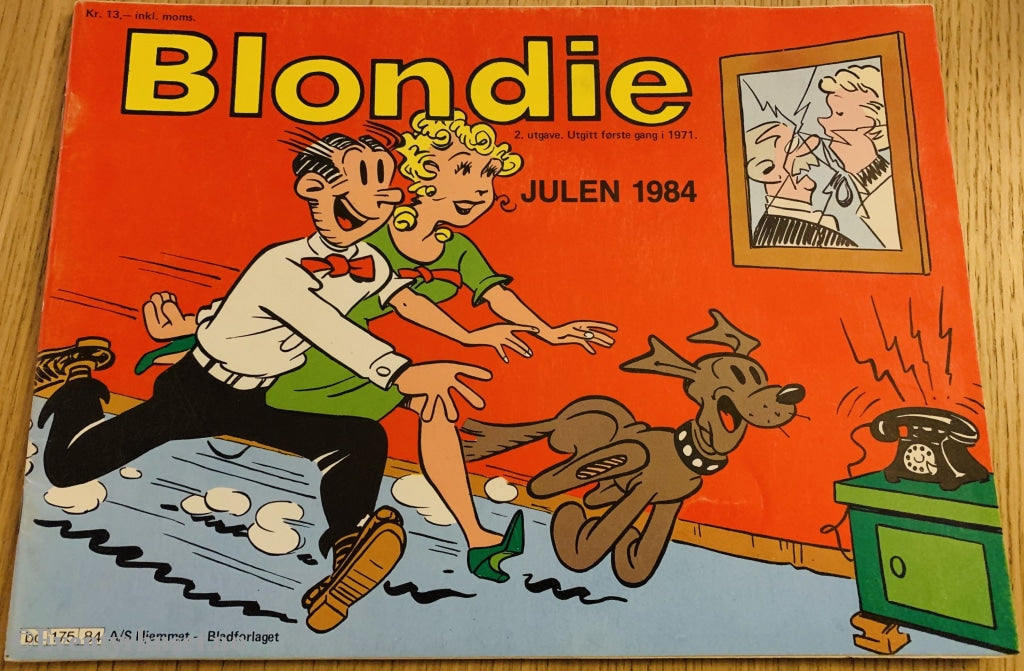 Blondie. Julen 1984. Julehefter