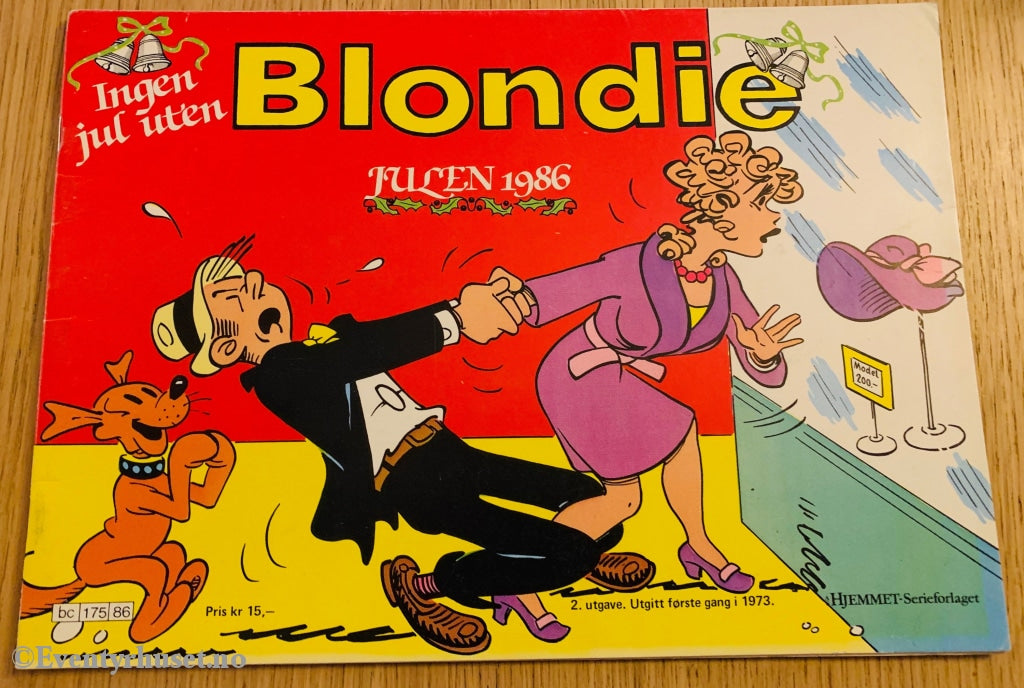 Blondie. Julen 1986. Julehefter