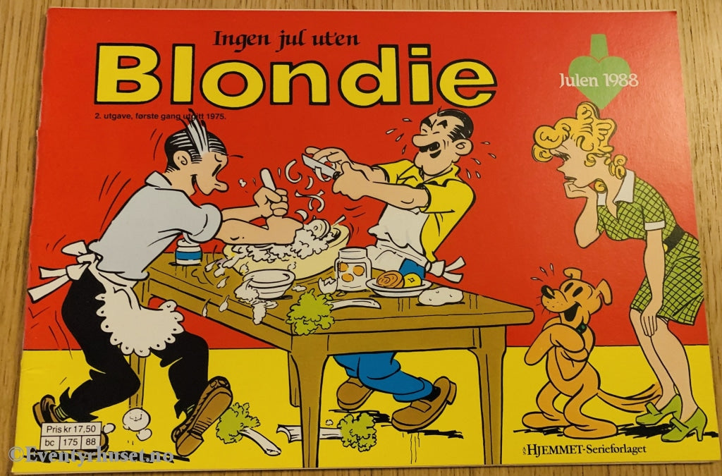 Blondie. Julen 1988. Julehefter
