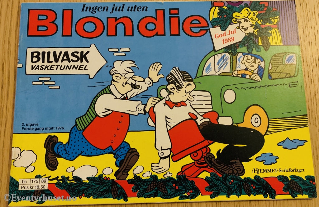 Blondie. Julen 1989. Julehefter