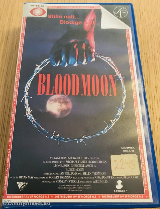 Blood Moon. 1990. Vhs. Vhs
