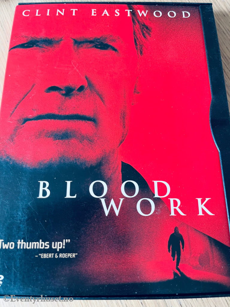 Blood Work. 2002. Dvd Snapcase.