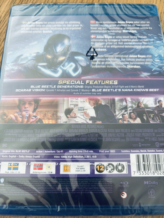 Blue Beetle. Blu-ray. Ny i plast!