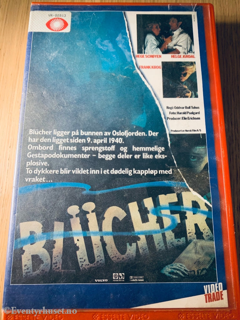 Blücher. 1988. Vhs Big Box.