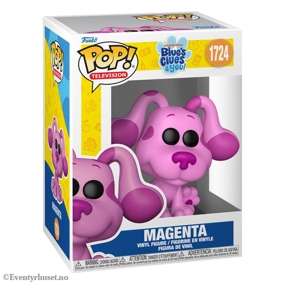 Blues Clues POP! Heroes Vinyl Magenta 9 cm Collectibles