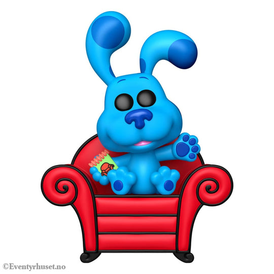 Blues Clues POP! Premium Vinyl Figure Blue w/couch 9 cm Collectibles