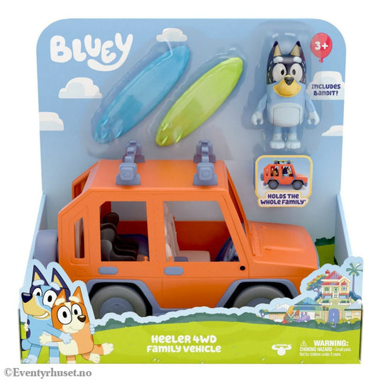 Bluey Action Figure with Vehicle Bluey Family Cruiser Toys