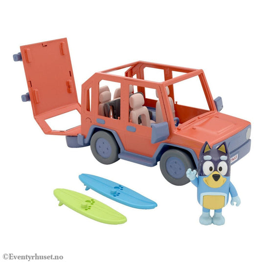 Bluey Action Figure with Vehicle Bluey Family Cruiser Toys