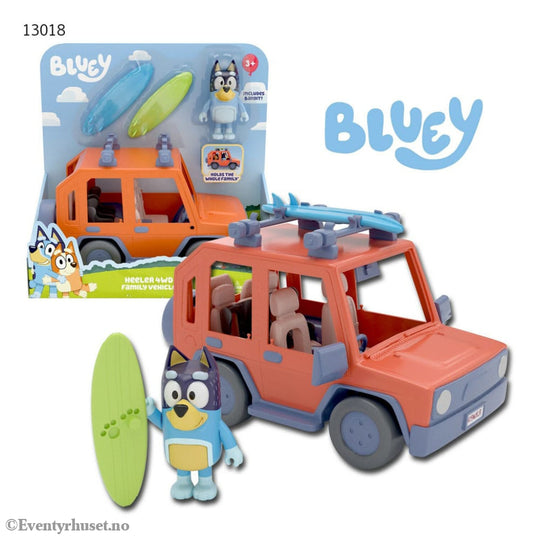 Bluey Action Figure with Vehicle Bluey Family Cruiser Toys