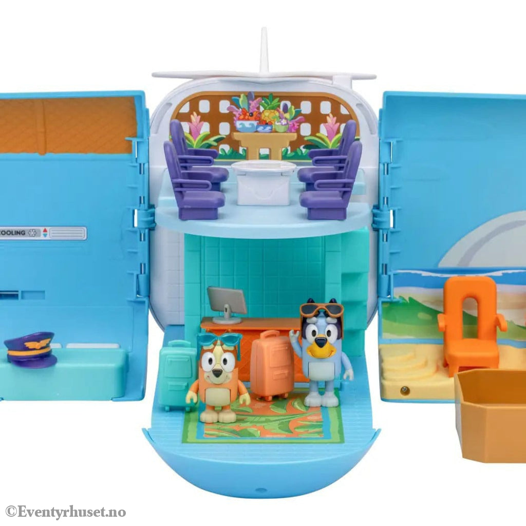 Bluey Mini Figures Playset Bluey Holiday 3in1 Set Collectibles