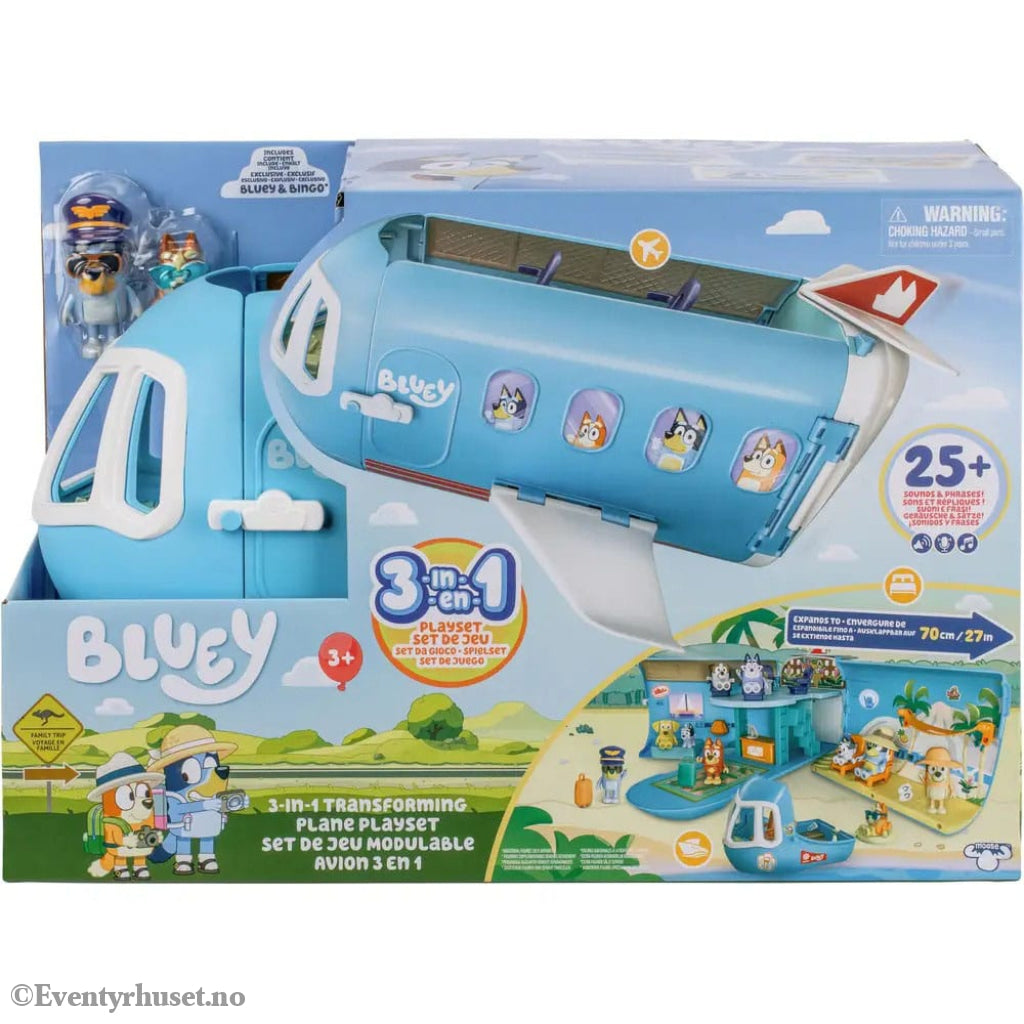 Bluey Mini Figures Playset Bluey Holiday 3in1 Set Collectibles