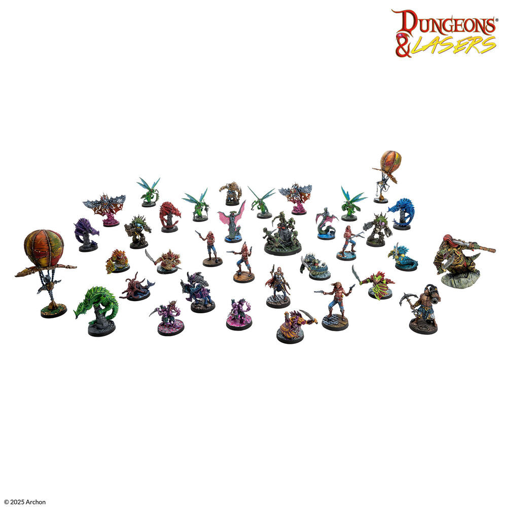 DUNGEONS & LASERS Scareguards Archipelago Raiders and Beasts