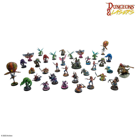 DUNGEONS & LASERS Scareguards Archipelago Raiders and Beasts