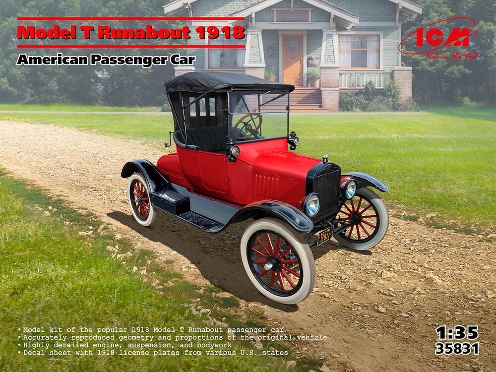 Model T Runabout 1918. American Passenger Car