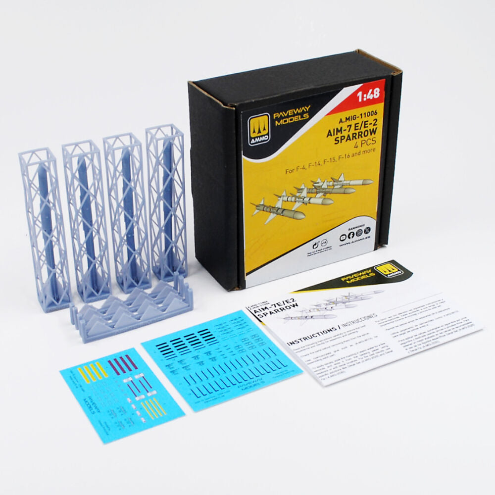 AIM-7E/E2 Sparrow (4 pcs)
