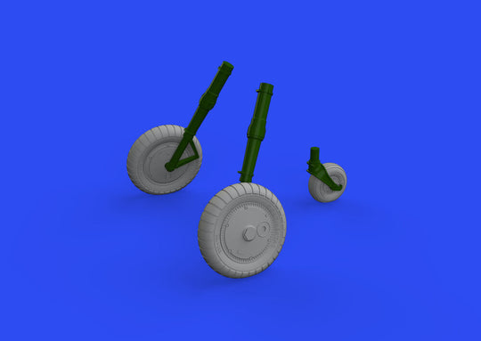 Bf 109G-4 wheels for REVELL