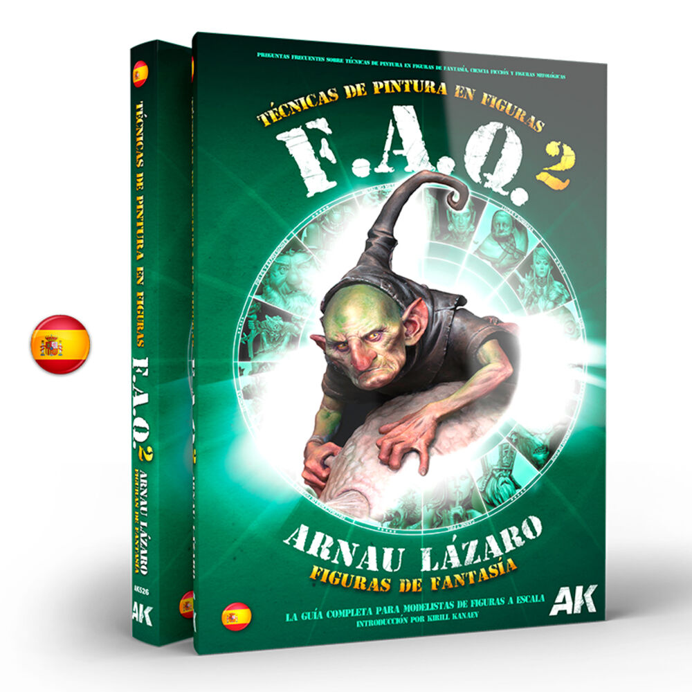 FAQ 2 FANTASY FIGURES PAINTING TECHNIQUES by Arnau Lázaro - Spanish