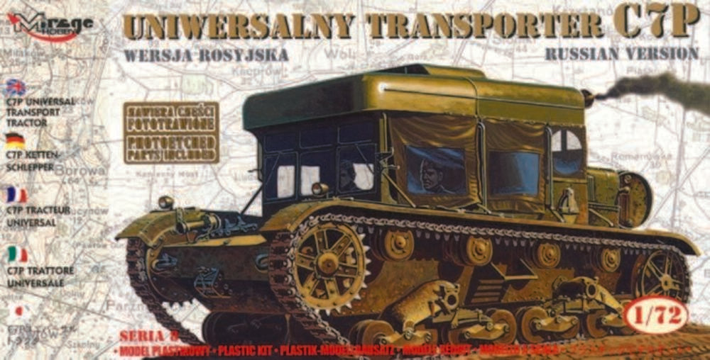 Universal Traktor C7P mit Fotoätzteilen