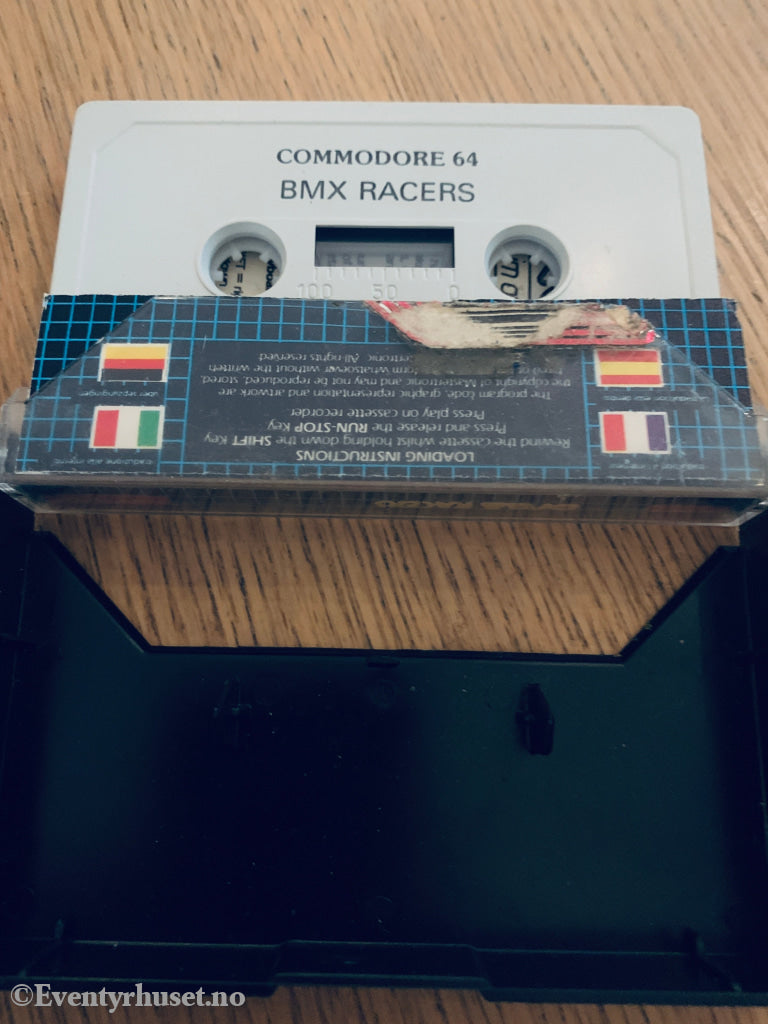 BMX Racers (1984). Commodore 64 (C64) spill solgt i Norge!