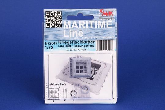 Kriegsfischkutter Life Raft / Rettungsfloss