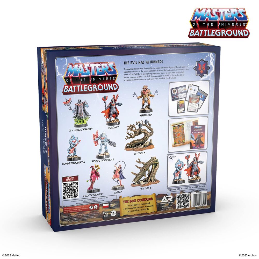 Masters of the Universe Wave 4: The Power of the Evil Horde (ES)