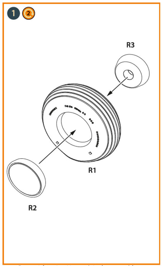 Ki-46 Wheel set