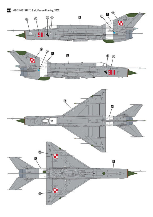 MiG-21MF Polish Air Force