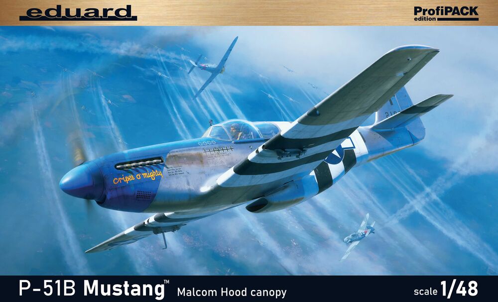 P-51B Mustang Malcolm Hood canopy 1/48 EDUARD-PROFIPACK