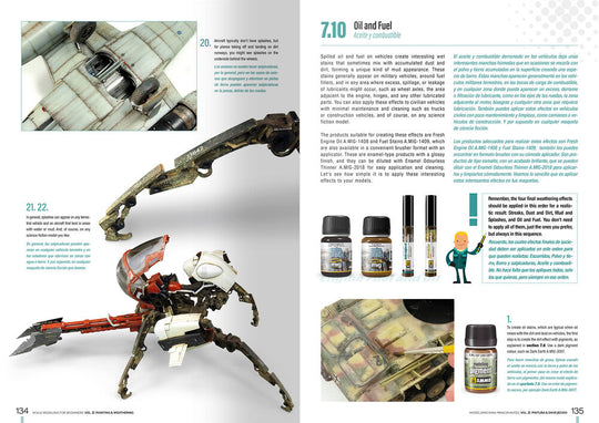 Scale Modeling for Beginners Vol. 2: Paint & Weathering - BILINGUAL BOOK
