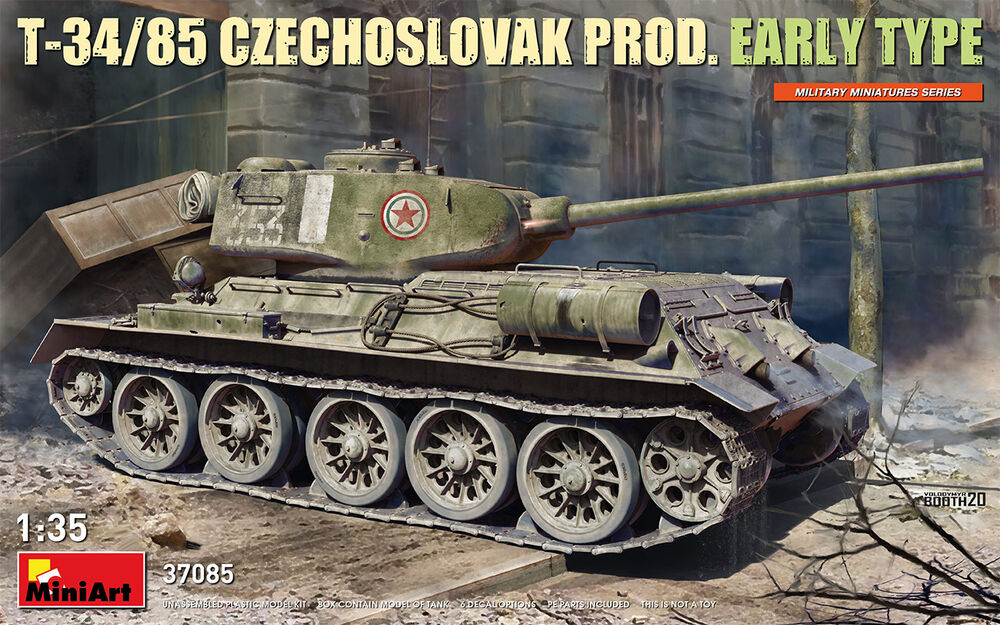 T-34-85 Czechoslovak Prod. Early Type