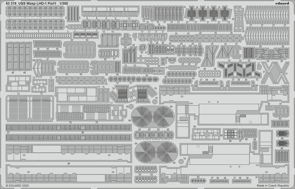USS Wasp LHD-1 part 1   TRUMPETER
